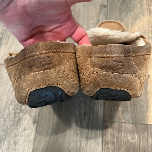 UGG Ascot Mens Slipper moccasin Loafers Slip On Casual Suede 1101110 Size 10 - Picture 4 of 6